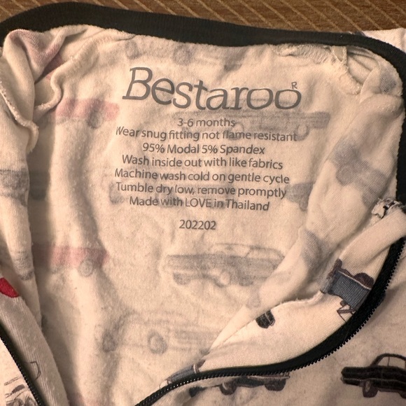 Bestaroo Muscle Cars Footie - 3-6M - Picture 4 of 4